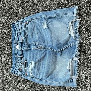 American Eagle super stretch denim skirt